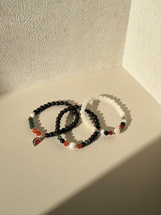 🍉 6mm Stone Bracelets